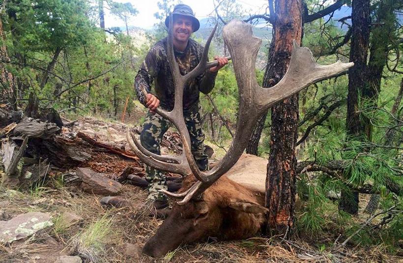 New mexico bull elk taken with old west guides and outfitters