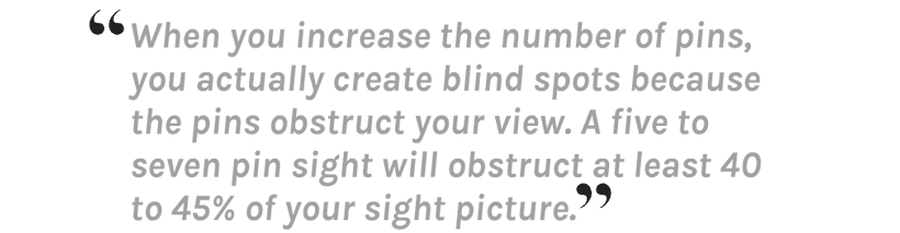 Sight picture clutter quote