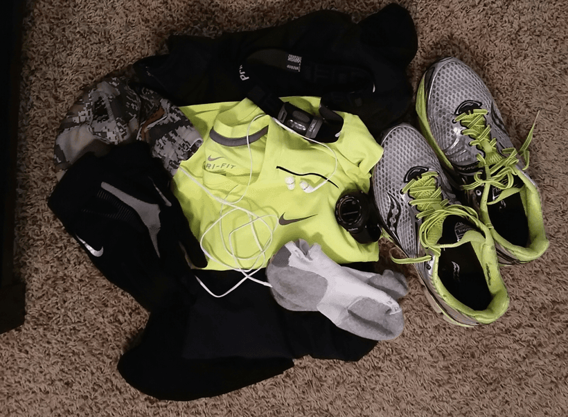 Running gear laid out