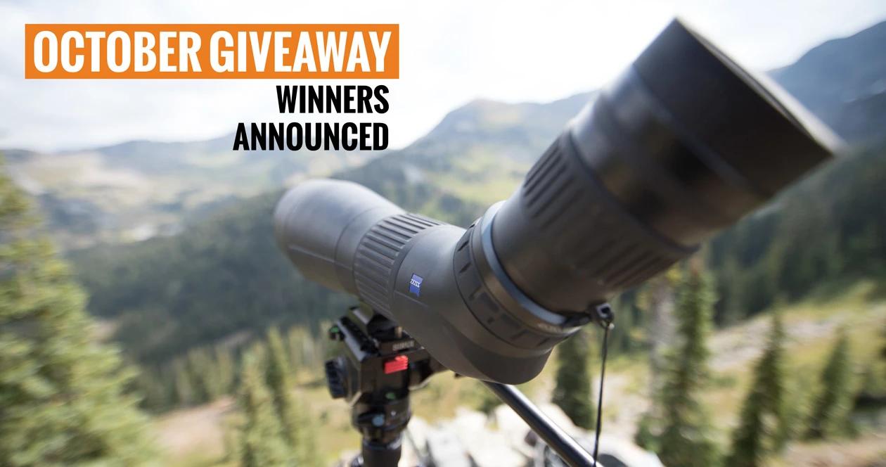 October insider giveaway zeiss conquest gavia spotting scope winners 1