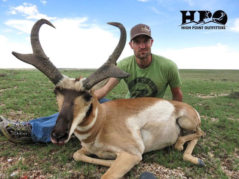 Arizona antelope buck taken with high point outfitters