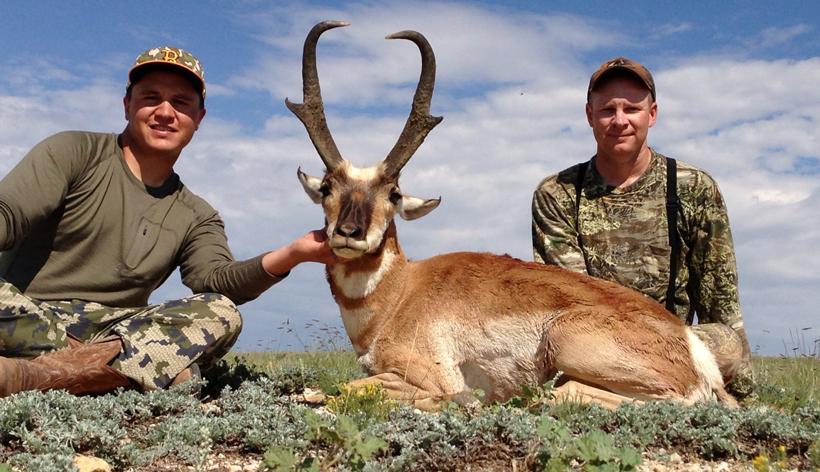 Antelope buck taken with big chino outfitters