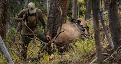 Chris neville with otc archery bull elk 1