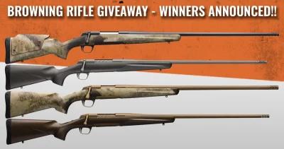 Browning giveaway winners announced h1