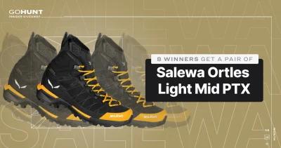 October insider giveaway win salewa ortles light mid ptx boots 1