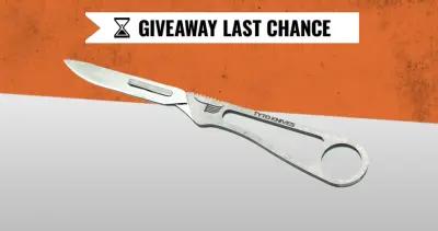 Tyto finisher ti knife giveaway last chance 1