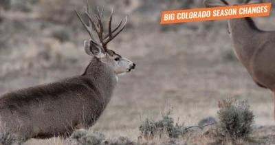 Big changes to colorado hunting season dates 1