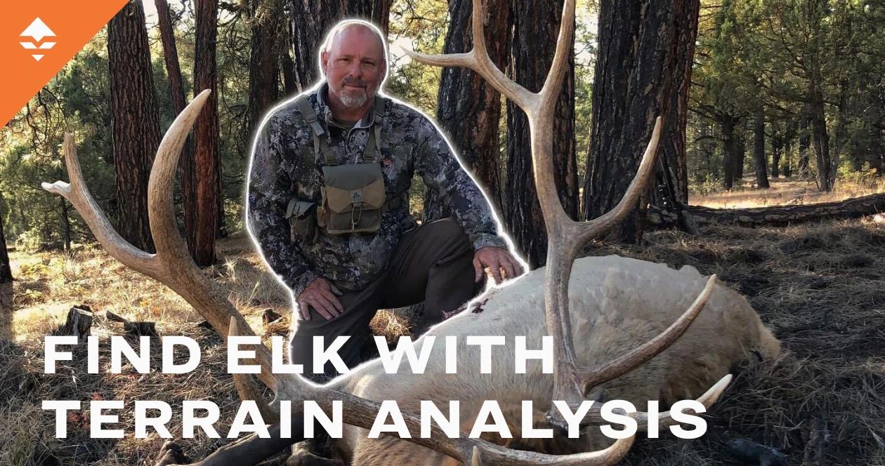 How to use terrain analysis on maps to find elk 1