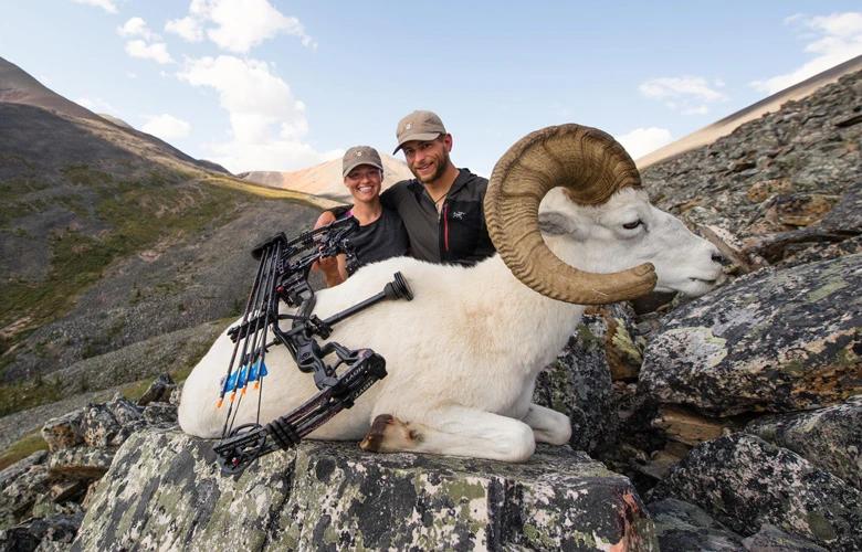 Cam foss with his archery dall sheep 1