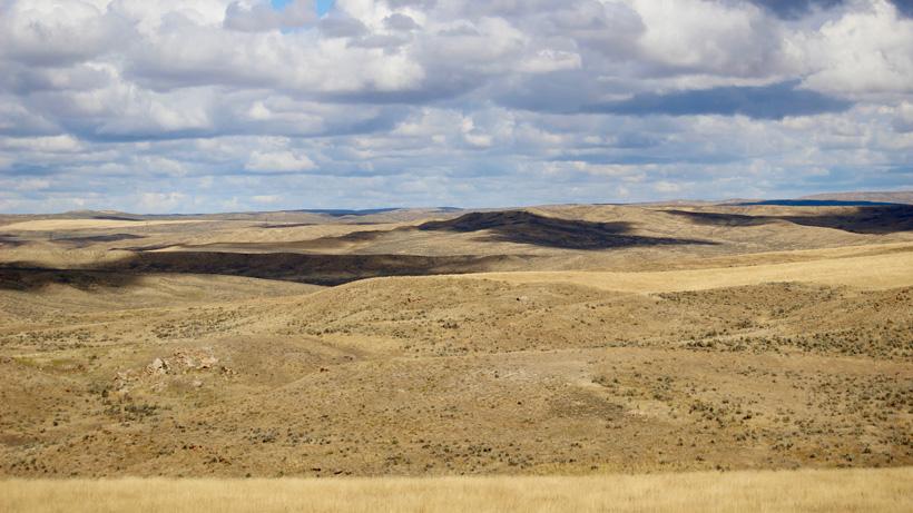 Antelope hunting terrain in colorado