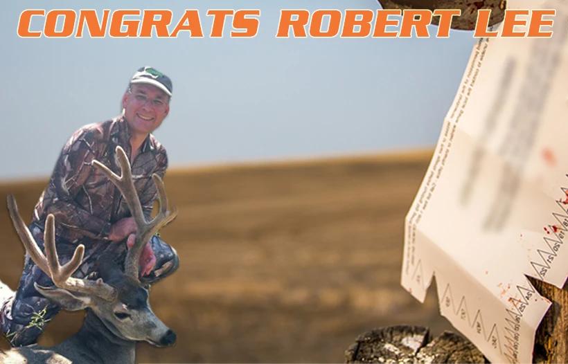 Congrats to Robert Lee - Week 2 Winner