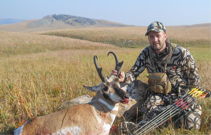 Kirk russell with his 2015 montana archery antelope