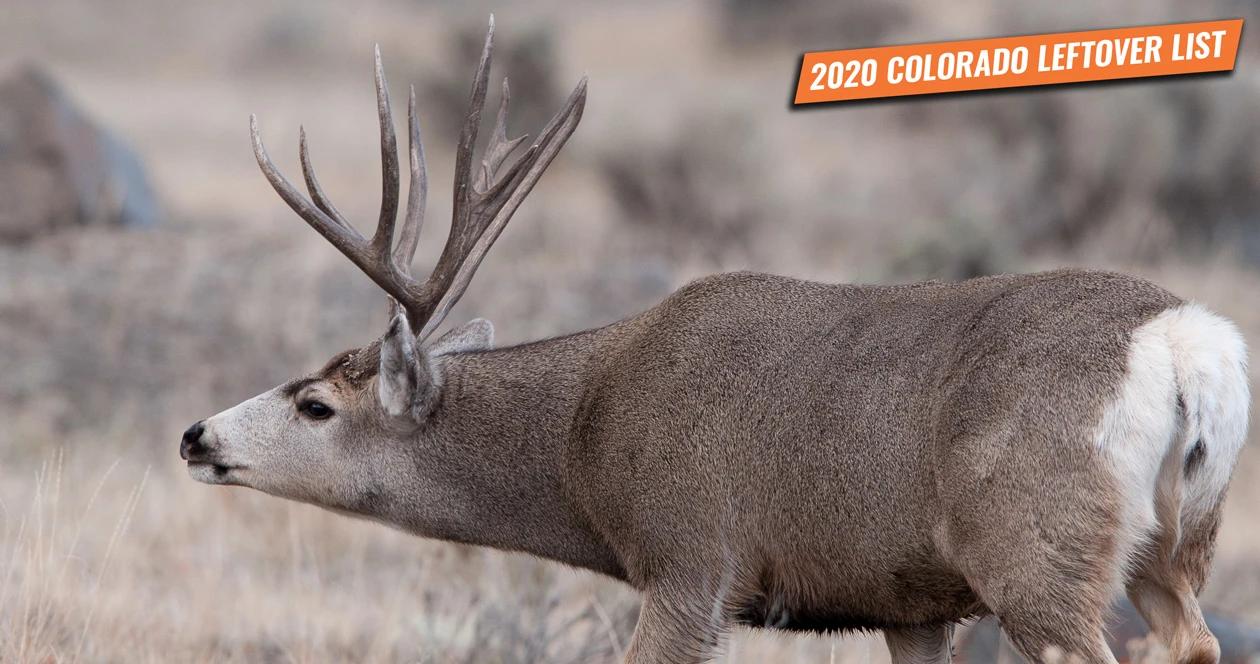 2020 colorado leftover hunting permit list 1