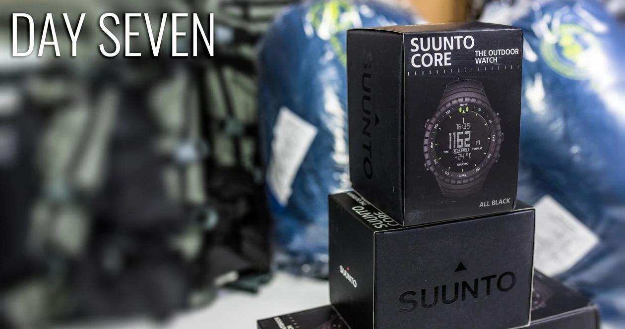 Day seven suunto core black watches giveaway 1