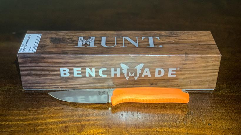 Benchmade steep country hunting knife