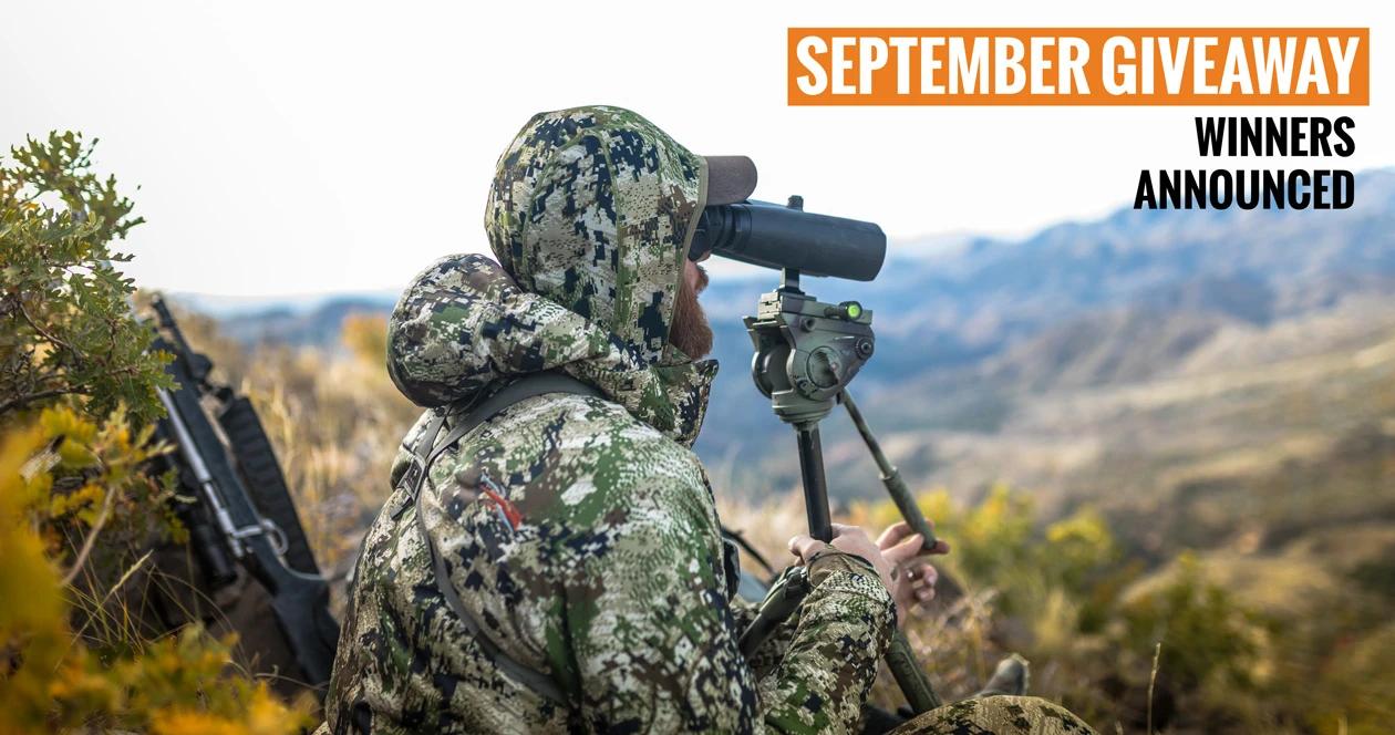 Gohunt september sitka gear giveaway winners announced 1