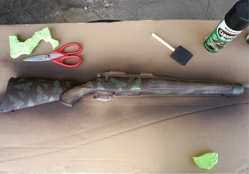 Camouflaging your rifle - 6