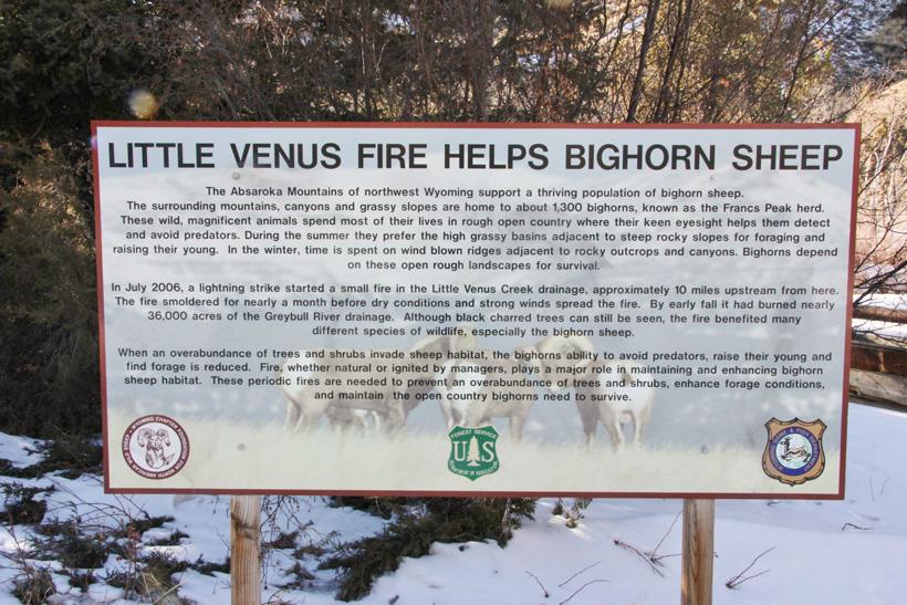 Fire benefit sign