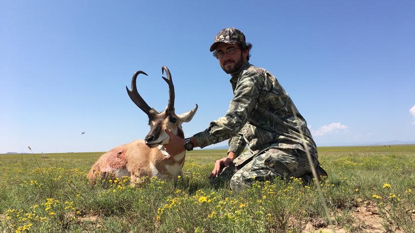 New mexico antelope taken with cedar creek outfitters