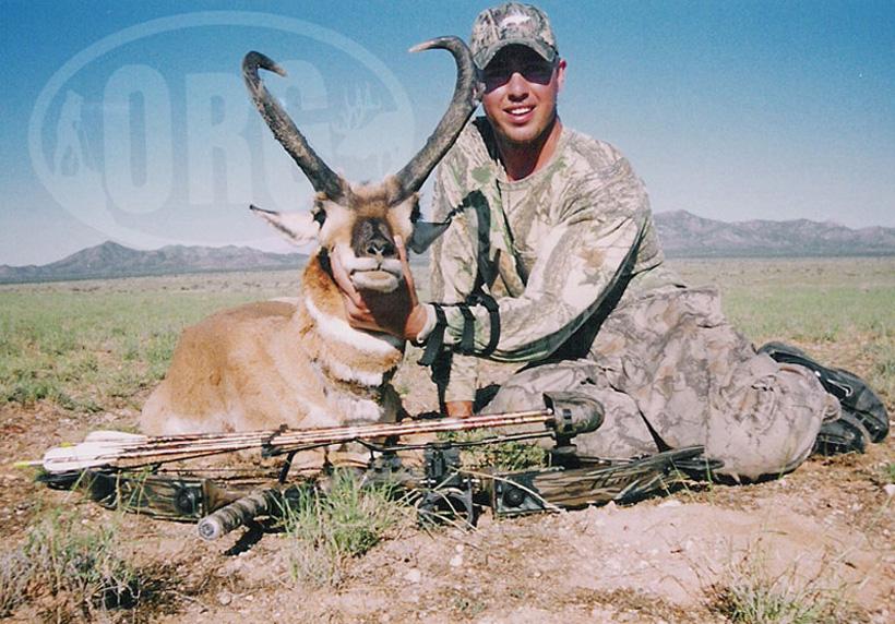 Craig steele with an archery antelope buck