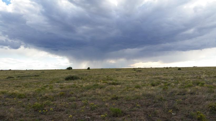 Colorado rainstorm on the plains