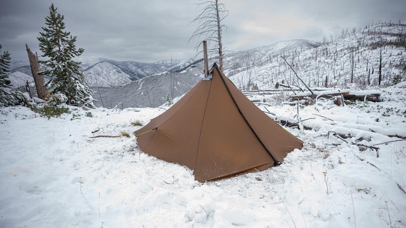 Seek outside cimarron shelter on mule deer hunt