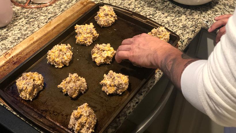 From field to plate: elk breakfast biscuits  - 3