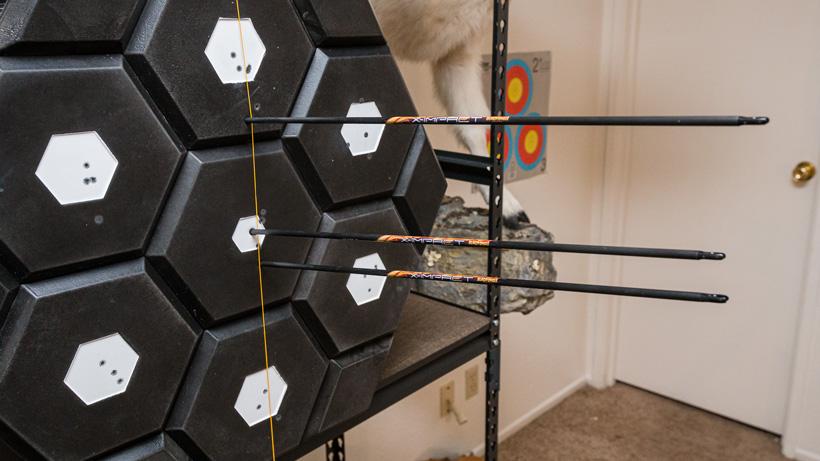 Archery indoors for muscle memory