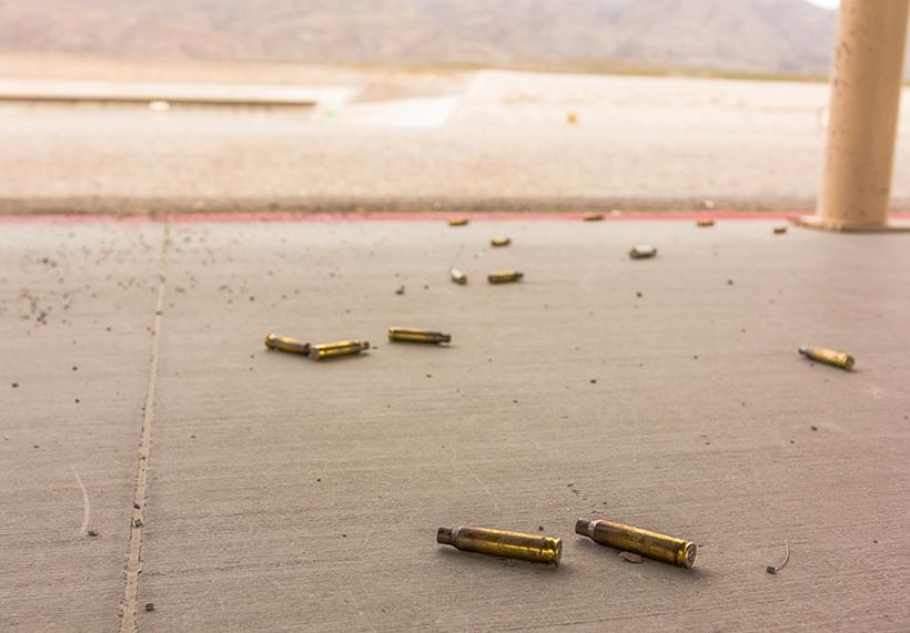 Bullets on the range