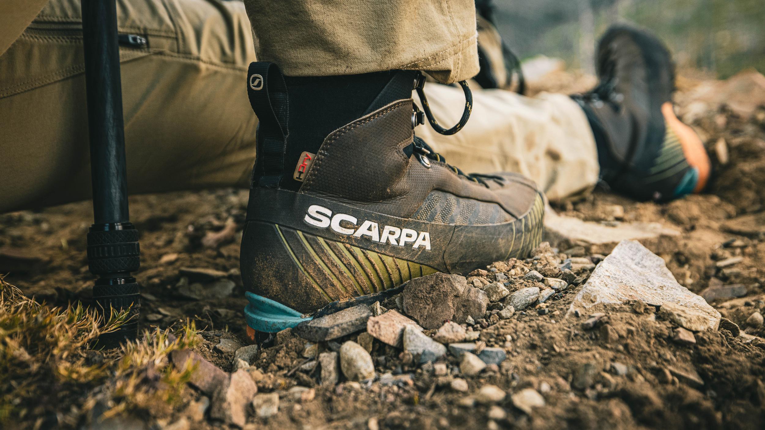 Scarpa boot for hunting