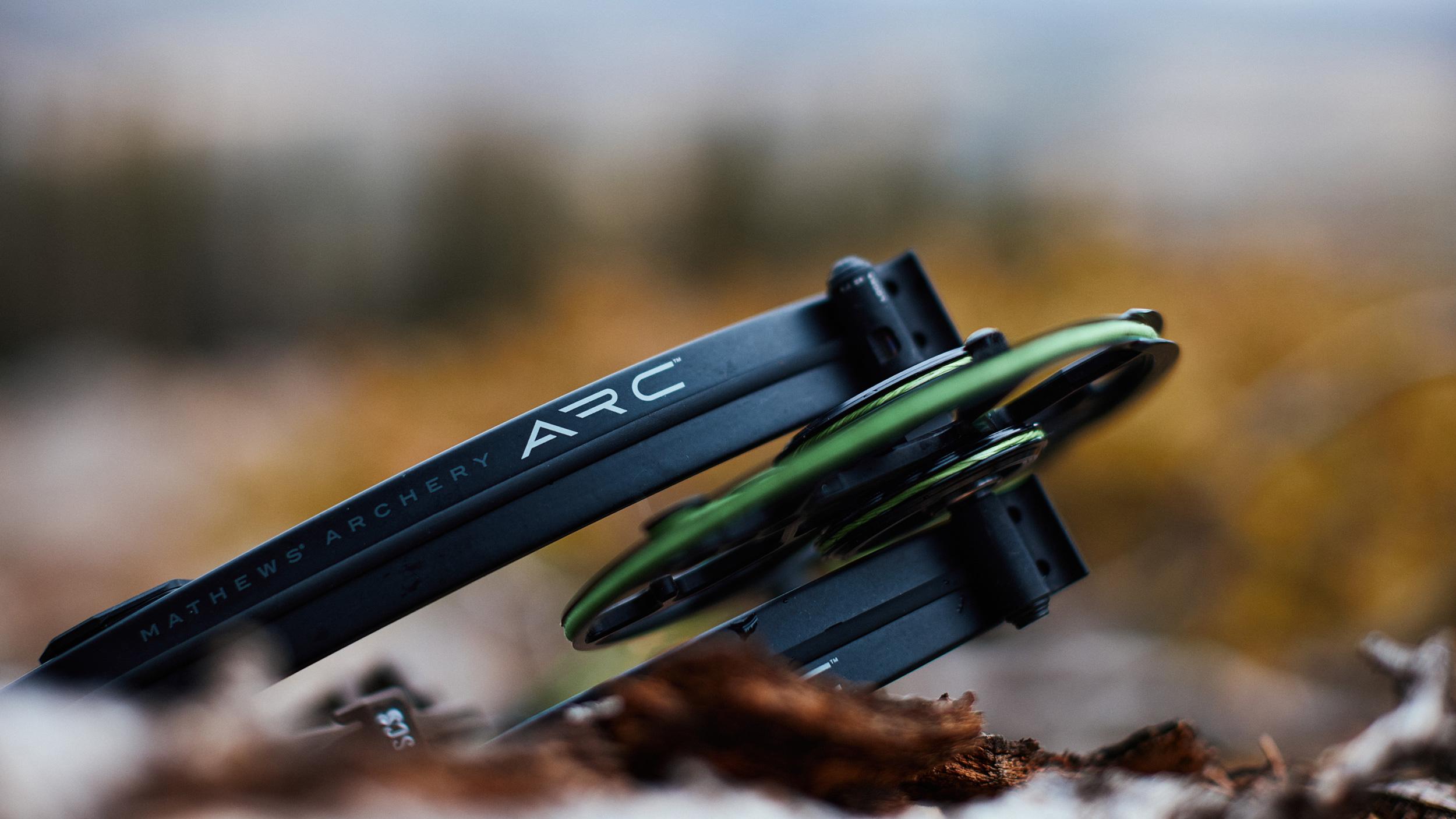 Mathews ARC bow on an archery elk hunt