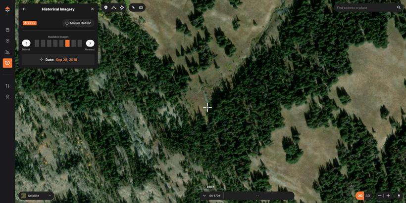 Avalanche was not present back in 2018 using historical imagery