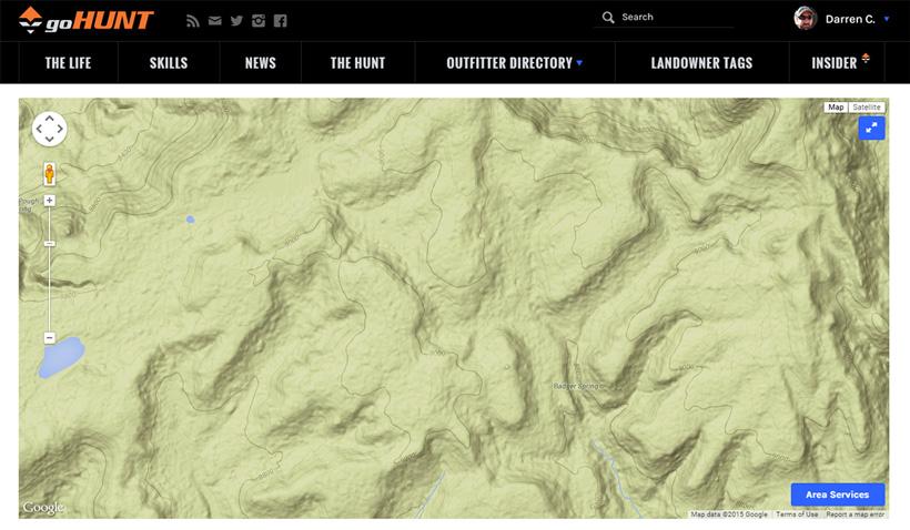 Digital scouting for elk with gohunt insider