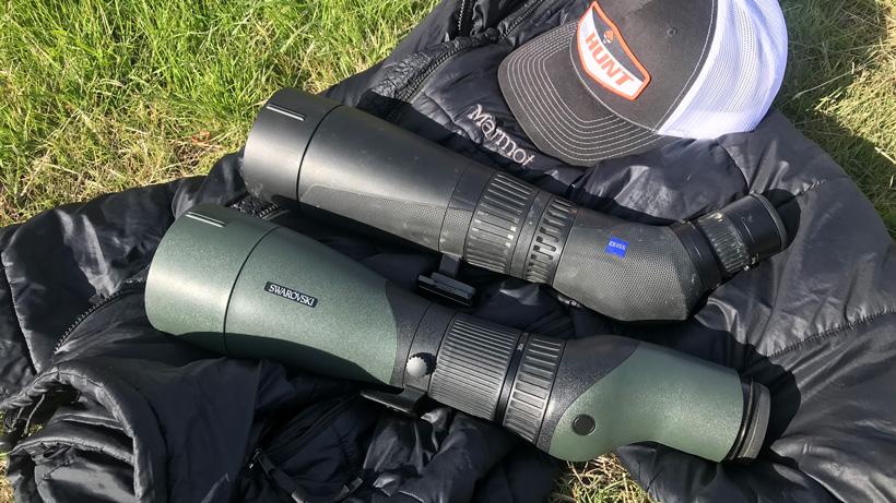Swarovski stx and zeiss harpia spotting scopes