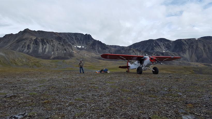 The view from Dall sheep camp