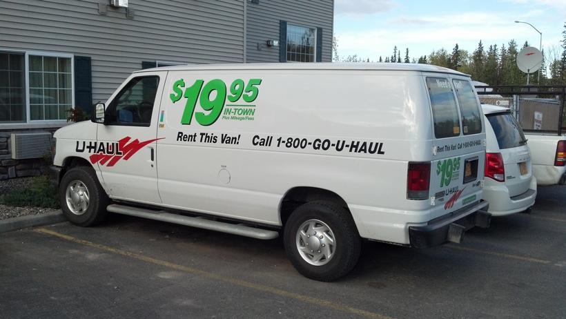 Renting u haul van