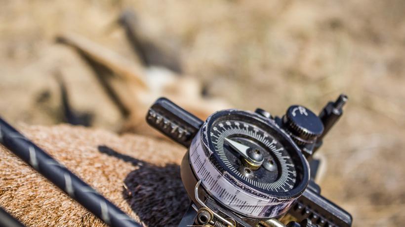 94 yard archery antelope shot