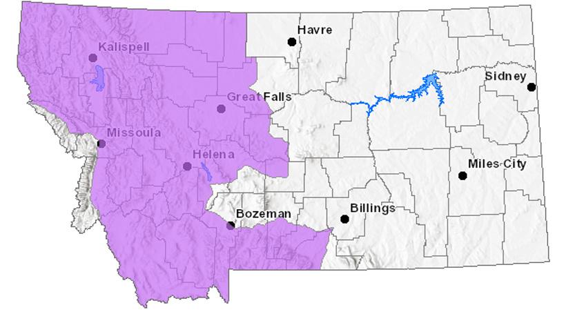 2018 montana grizzly bear range