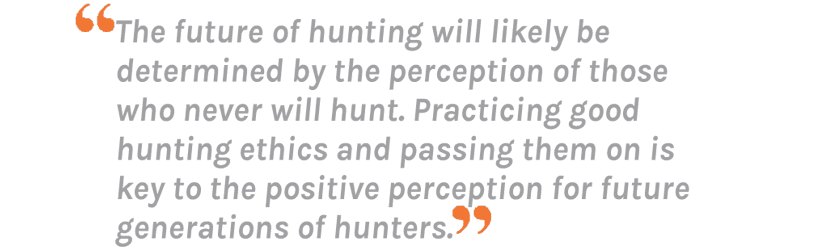 The importance of hunting ethics and values - 6