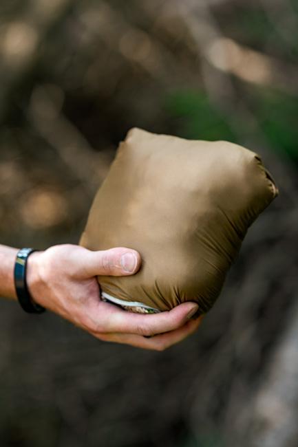 Sitka kelvin aerolite jacket compressed