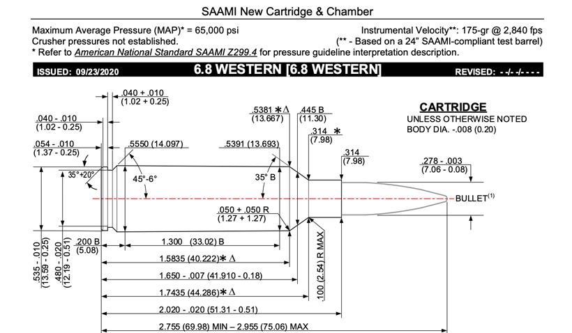 Saami specs 6.8 western