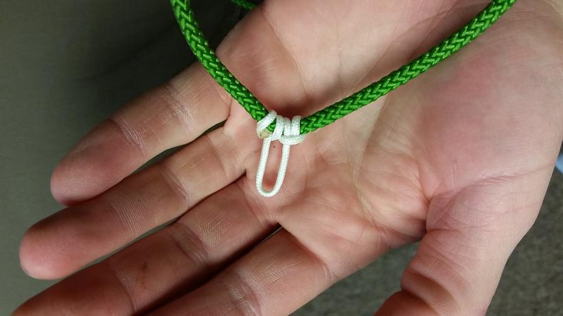 D loop on practice string