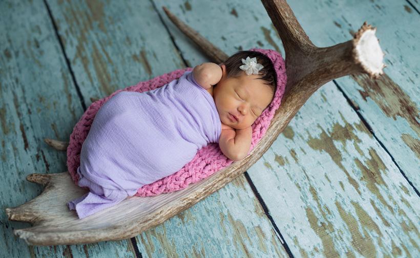 Dave barnetts newborn baby girl