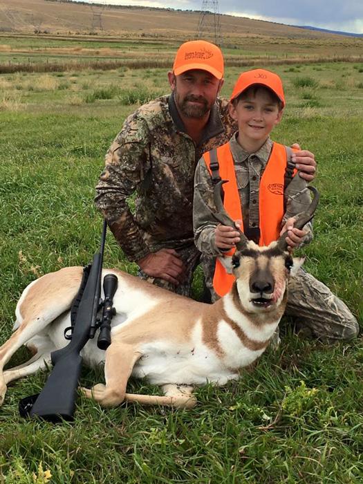 Antelope buck taken with western outdoor adventures