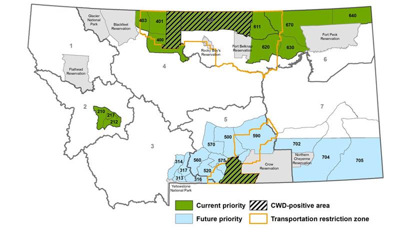 2018 montana cwd map
