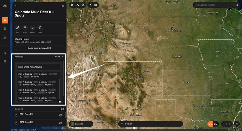 Analyzing terrain when e-scouting to find better mule deer hunting areas - 2