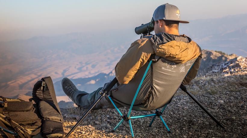 Helinox chair glassing