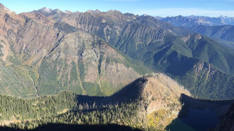 British columbia rocky mountain bighorn sheep terrain