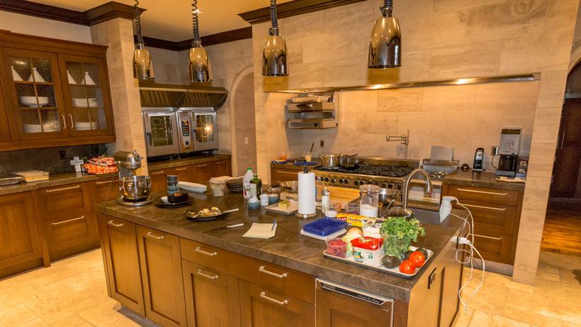 Getting ready to cook wild game