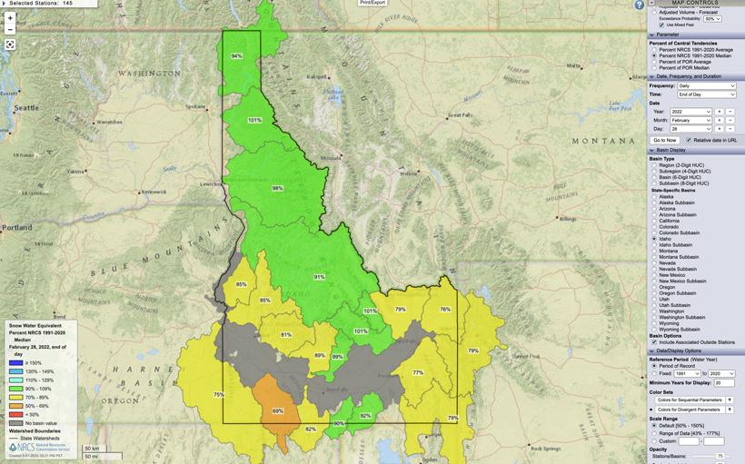 Why drought/snowpack maps are important for hunters - 15